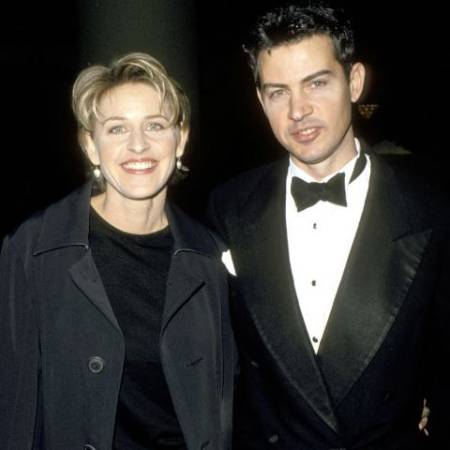 Ellen DeGeneres with his brother